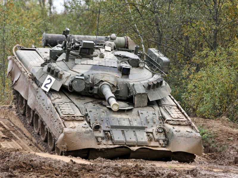 танк, полигон, россия, т-80 уд, военная техника