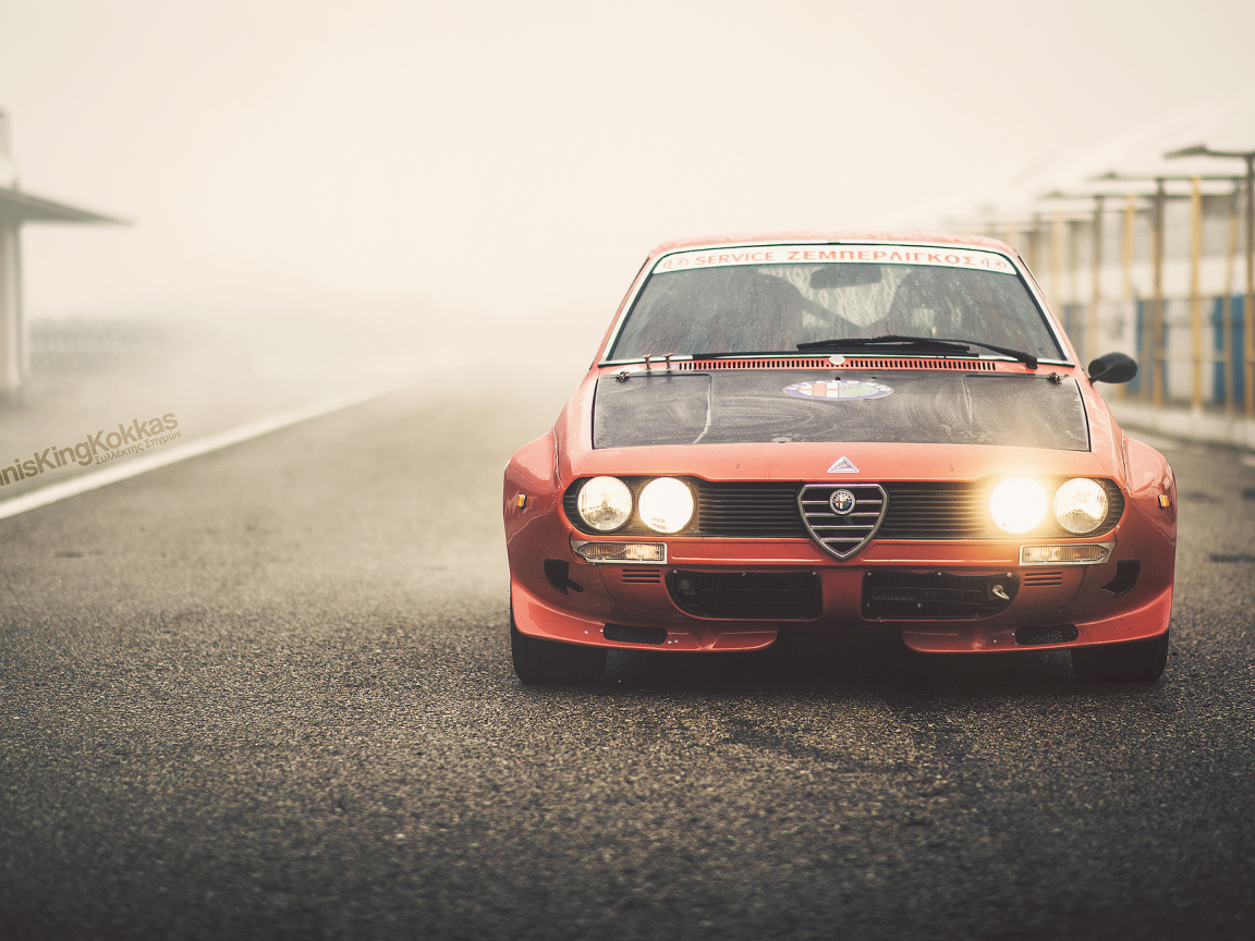 oldschool, vintage, alfa romeo, 1974, italian racecar, retro, alfetta, 2000gt