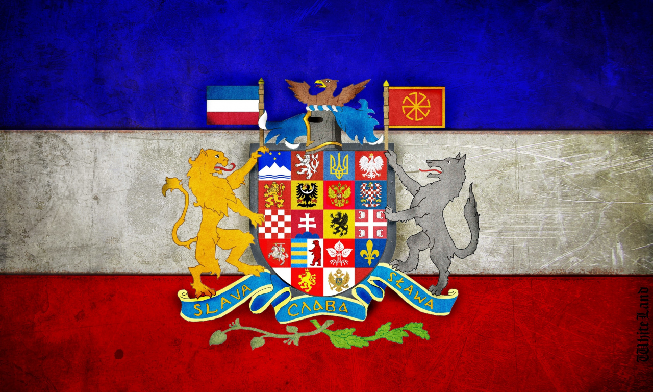 герб, флаг, панславянский