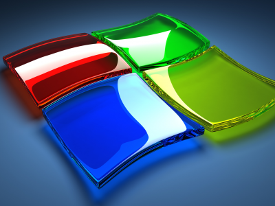 логотип, windows, 3d, компьютер, операционная система, цвет