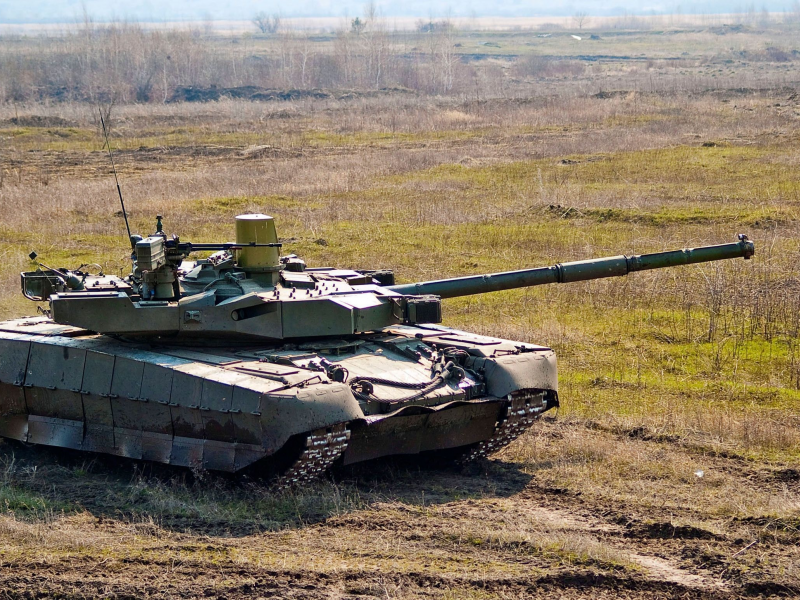 украина, танк, т-80 &amp;quot;оплот&amp;quot;, поле