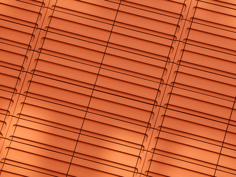 roof, lines, pattern, red