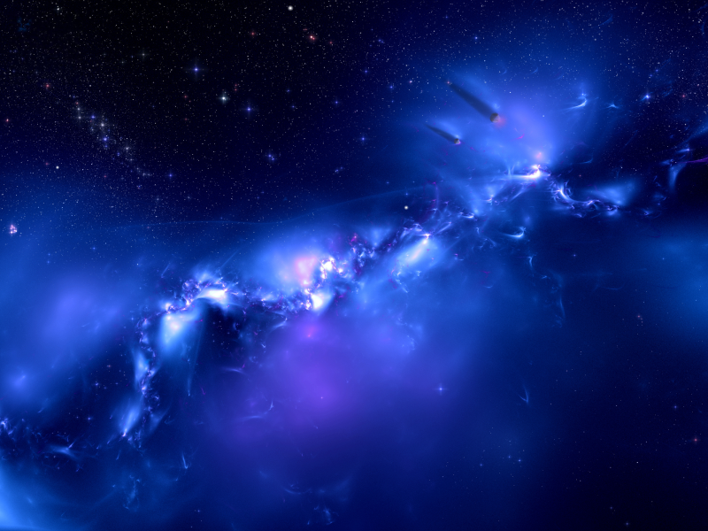 blue, distant planets, galaxy blue, colors, sci fi