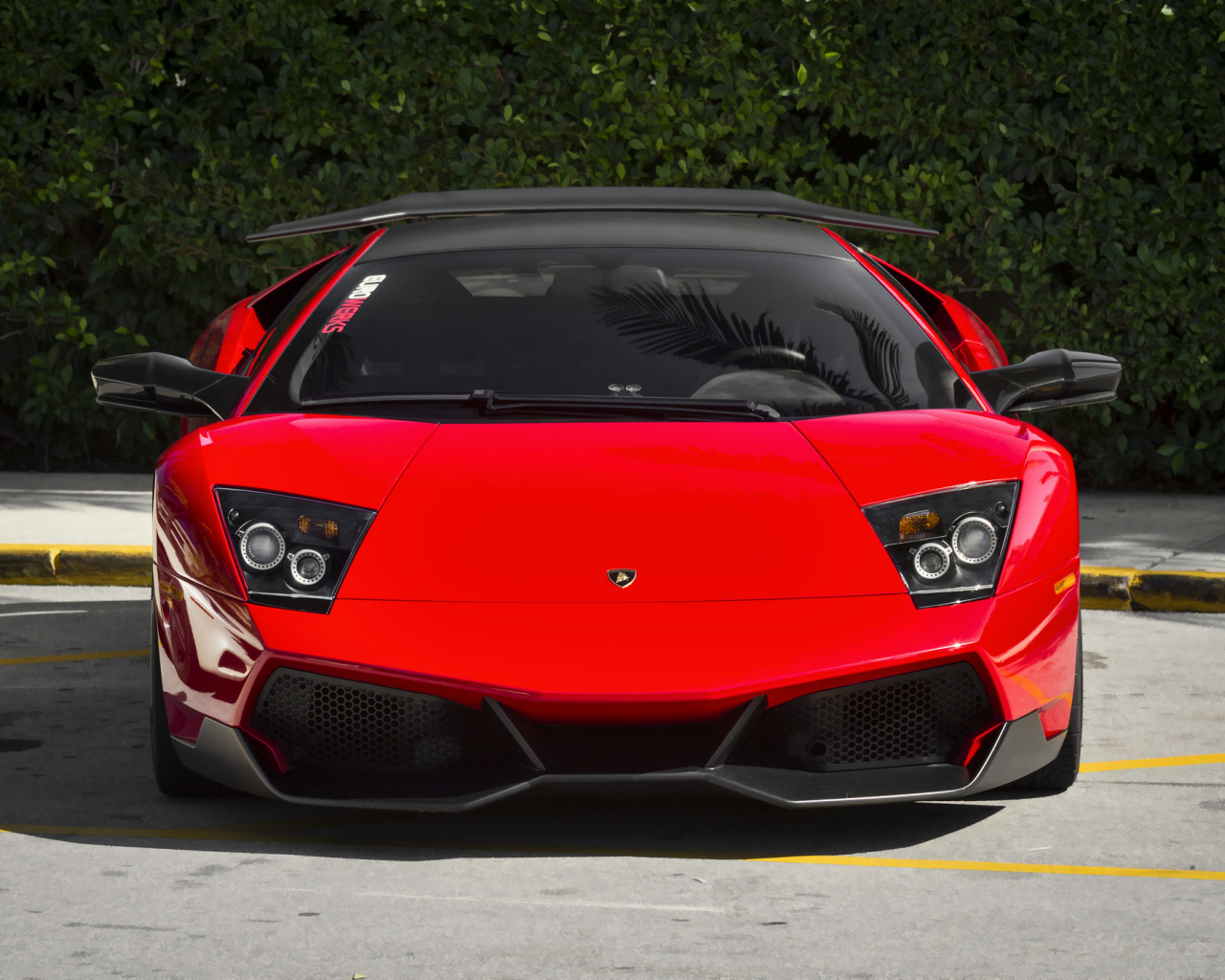 red, murcielago, lp670 sv, supercar, lamborghini