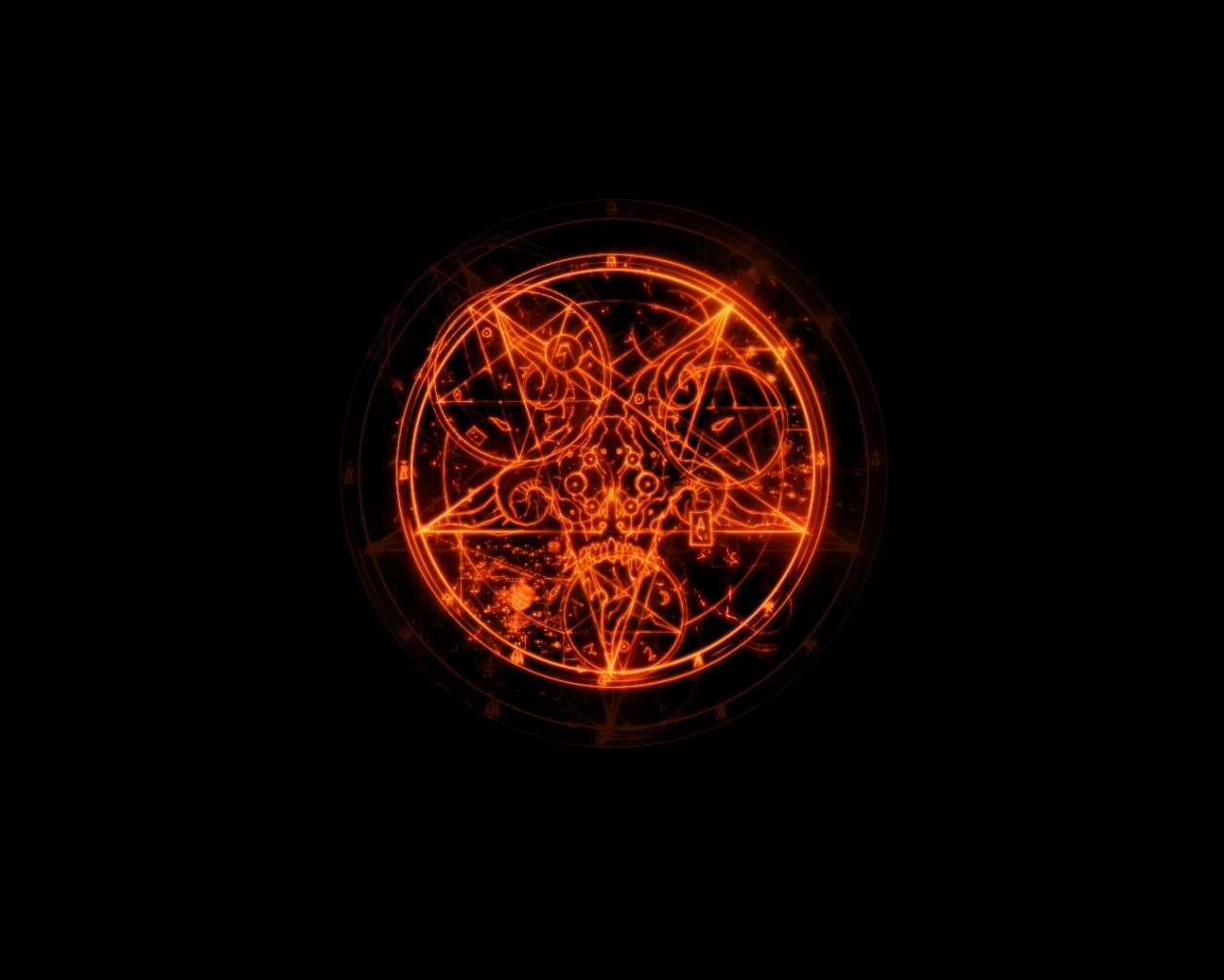 пентаграмма, logo, дум 3, pentagram, doom iii, game