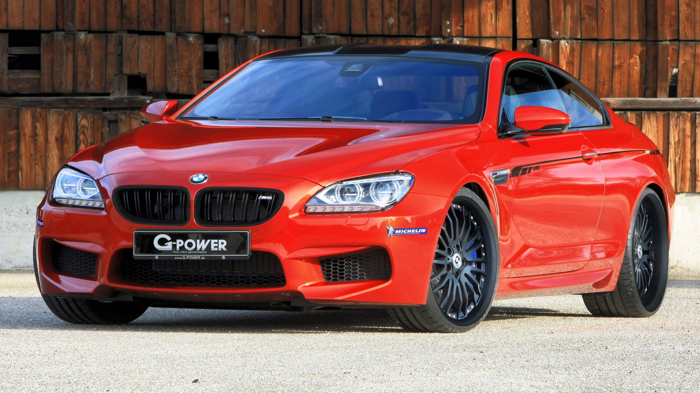 red, bmw, g-power, tuning, coupe, nice, машина, m6, передок