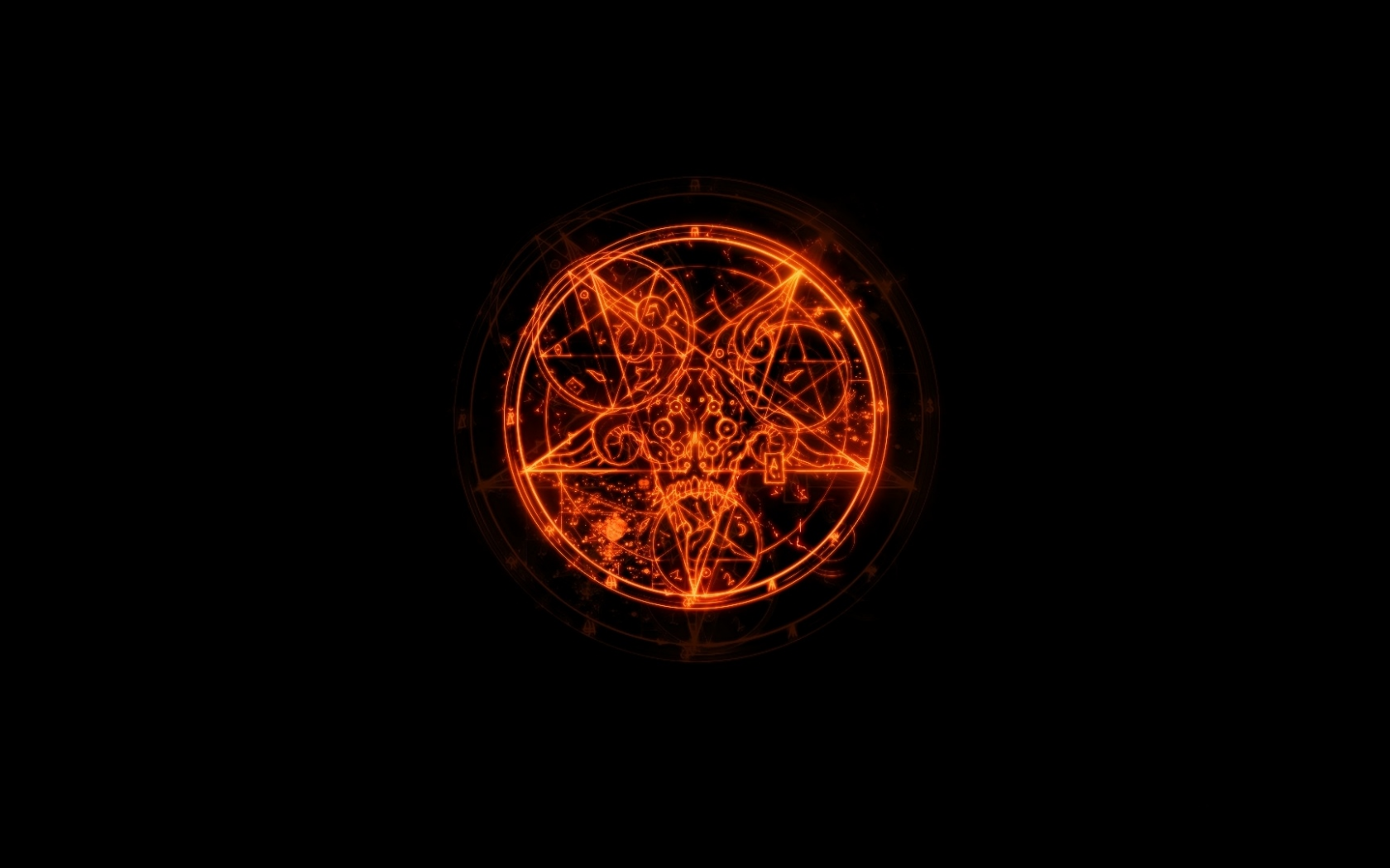 пентаграмма, logo, дум 3, pentagram, doom iii, game