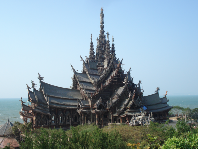 храм истины, таиланд, патайя