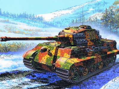 тигр 2, танк, king tiger, королевский тигр, tiger 2