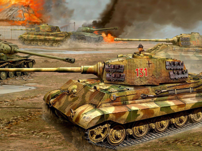 k__nigstiger, тигр ii, tiger ii, тяжёлый танк , panzerkampfwagen vi, flames of war