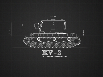 климент ворошилов, советский, танк, тяжелый, кв-2