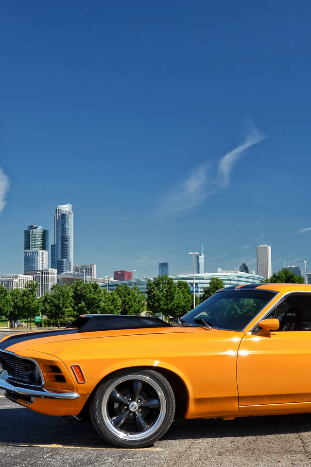 Форд, Мустанг, Ford, Mustang, 1970, Muscle car, классика