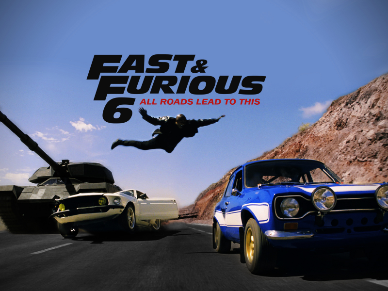 ford, танк, тайриз гибсон, прыжок, форсаж 6, fast and furious 6