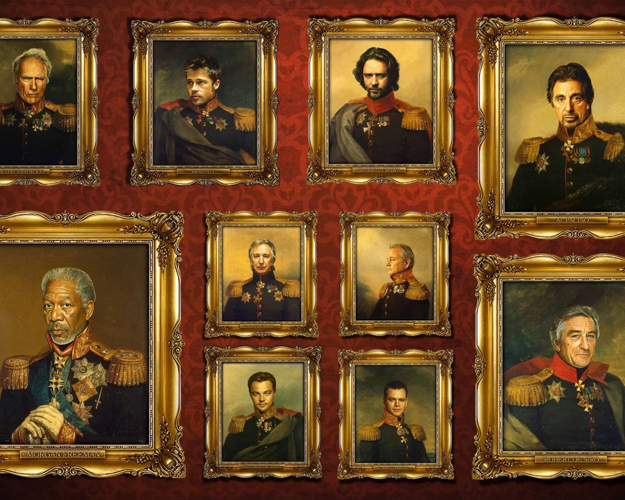 frame, generals, celebrities wearing the uniform of russian generals, celebrity