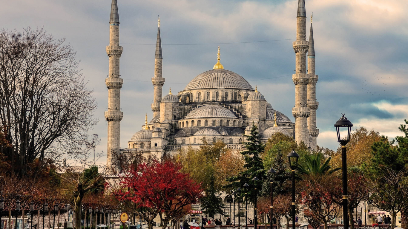 Турция, Стамбул, мечеть султана Ахмета.