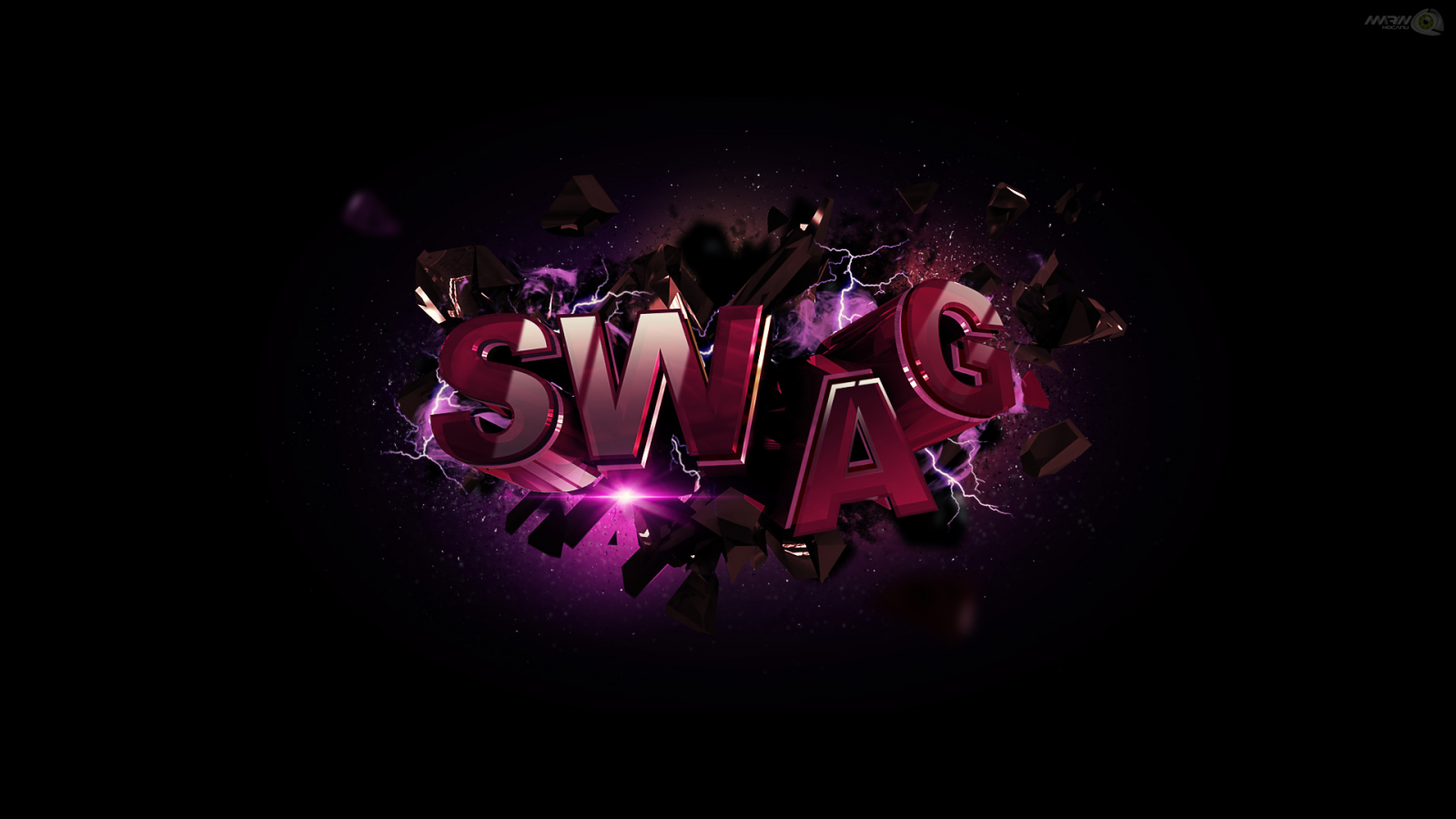 mocanu, minimalism, swag, smash, design, text, 3d, render, marin, game, cool, crash, effect