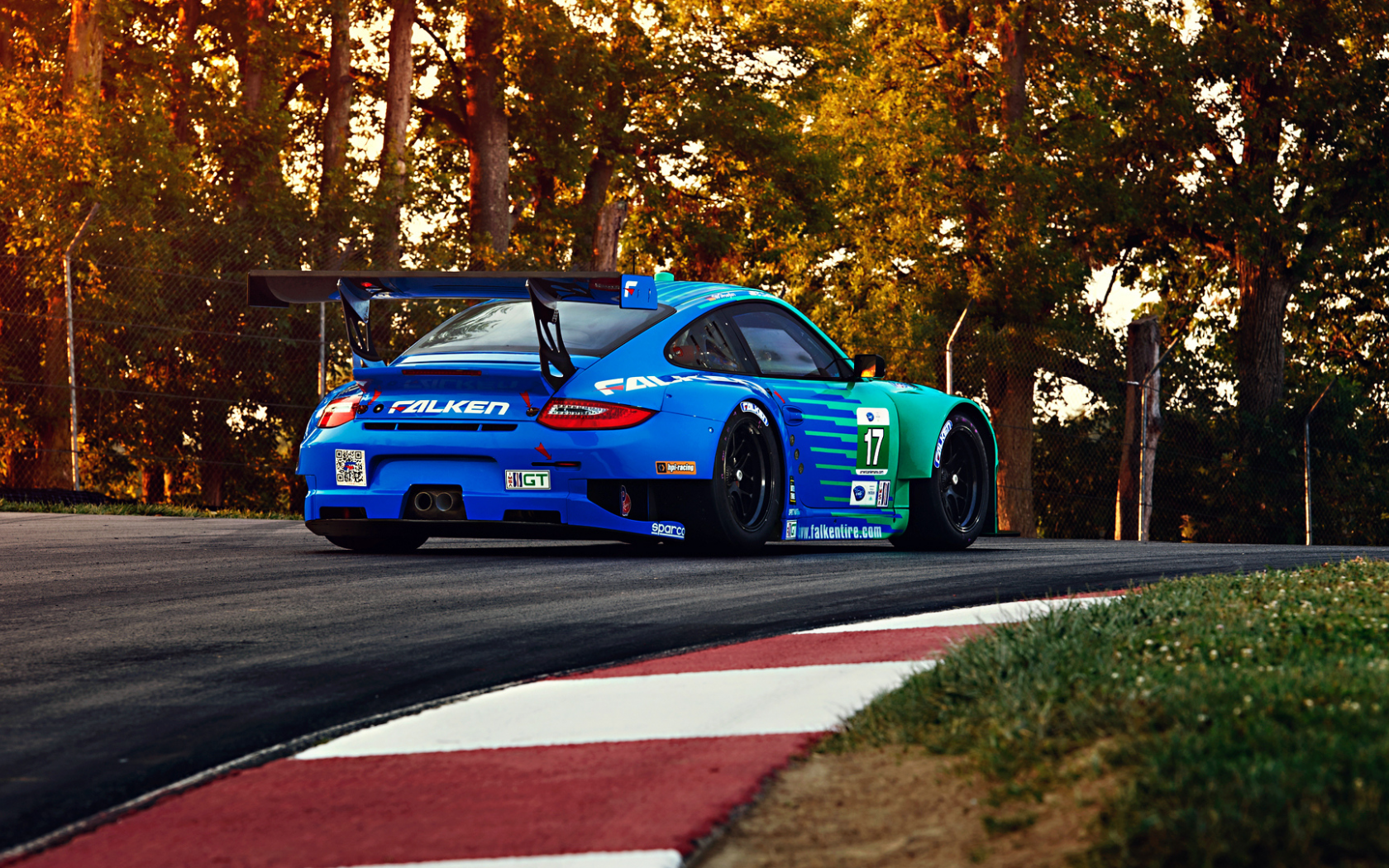 falken, spoiler, track, trees, rsr, sportcar, widebody, porsche, team, 911, gt3, competition