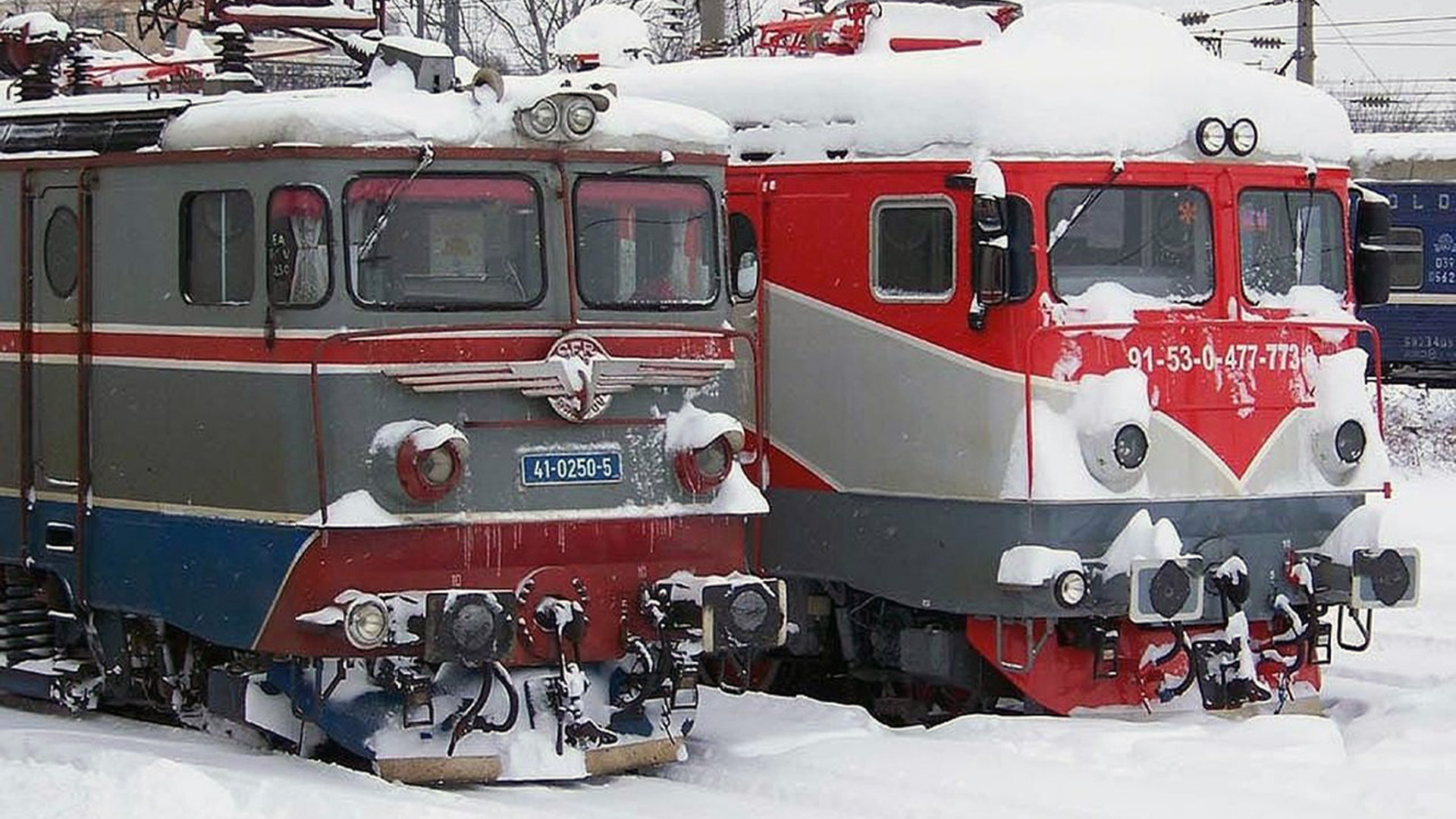 Зима, снег, жд, локомотивы.