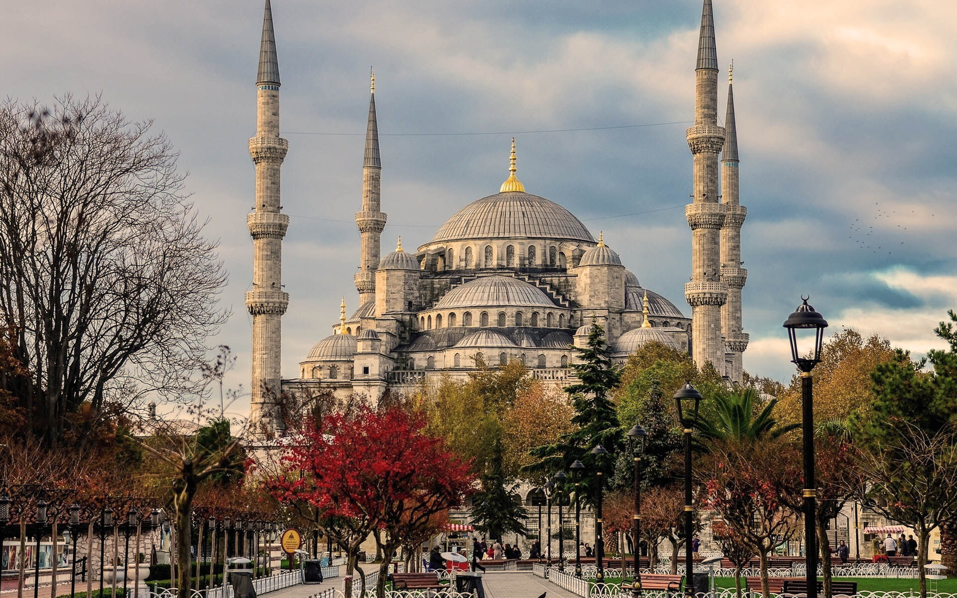 Турция, Стамбул, мечеть султана Ахмета.