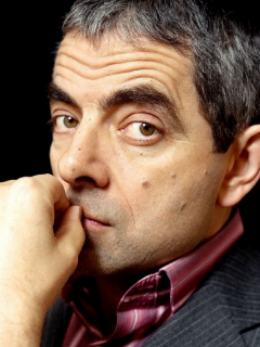 face, hand, rowan atkinson