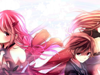 Guilty crown, Гай, Сю, Инори, корона вины