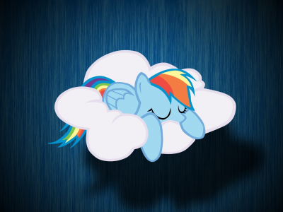 mlp, rainbow dash, облако, рейнбоу дэш, my little pony