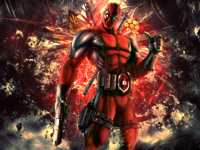 high moon studios, mercenary, activision publishing, wade wilson, deadpool, abstract, anti-hero