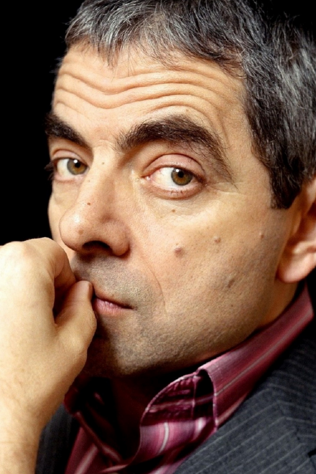 face, hand, rowan atkinson