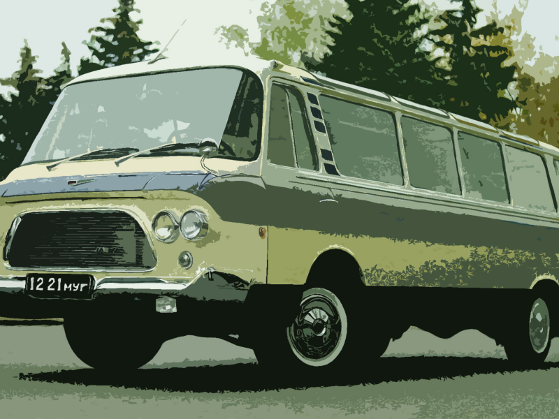 Машины, микроавтобус, СССР, ЗИЛ 118 Юность.