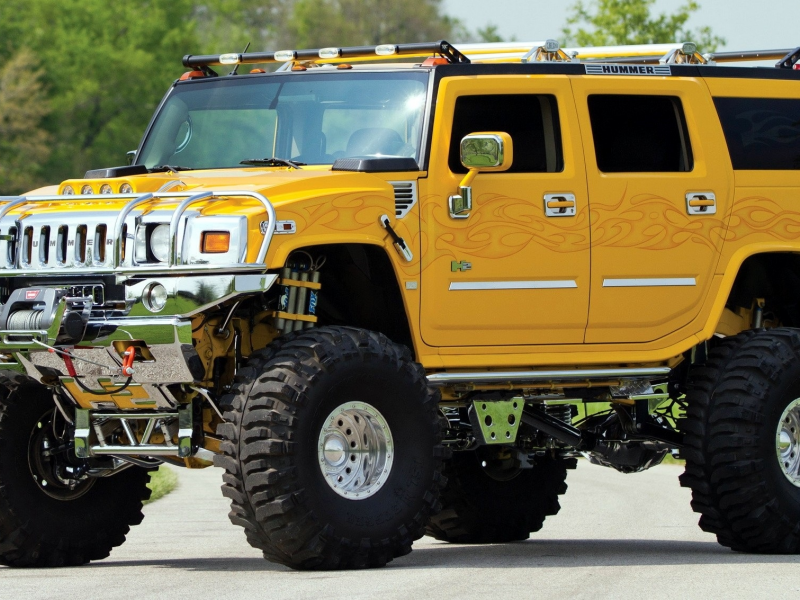 hummer, h2, автомобили, сша, внедорожник