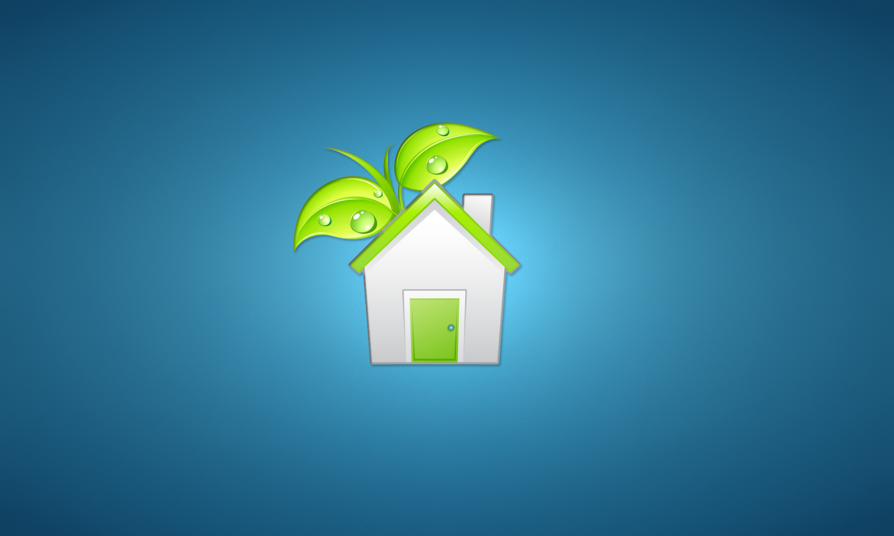 дом, белый, листья, дверь, house, зеленый, растение