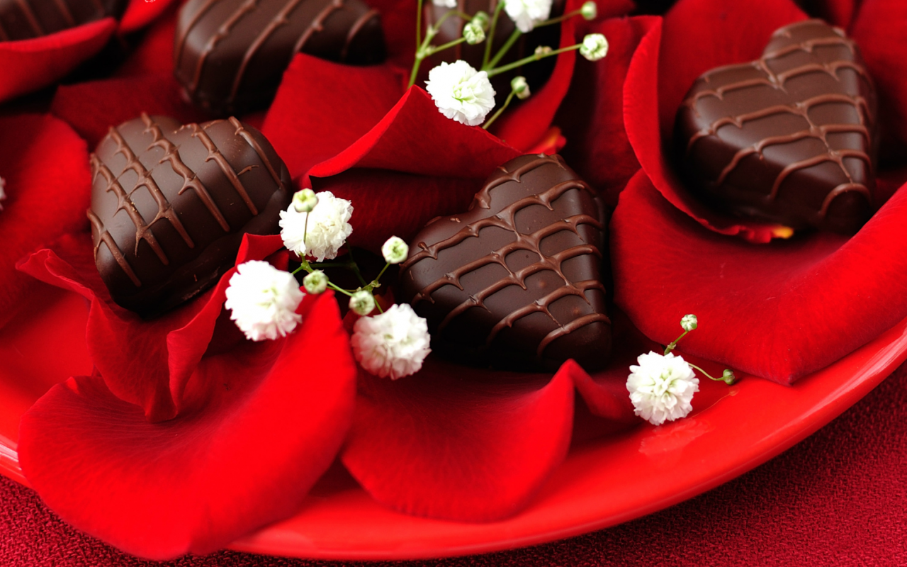 love, розы, holiday, шоколад, hearts, roses, конфеты, candy, heart, chocolate