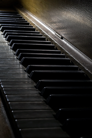 Фон, чёрный, клавиши, музыка.