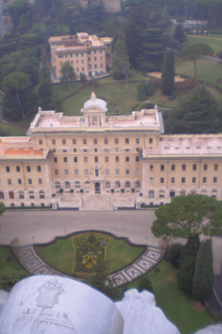 Дворец, Ватикан, Рим, Италия, Лацио, город, площадь, Vaticano, Stato della Citta del Vaticano, Roma, Italia, Lazio