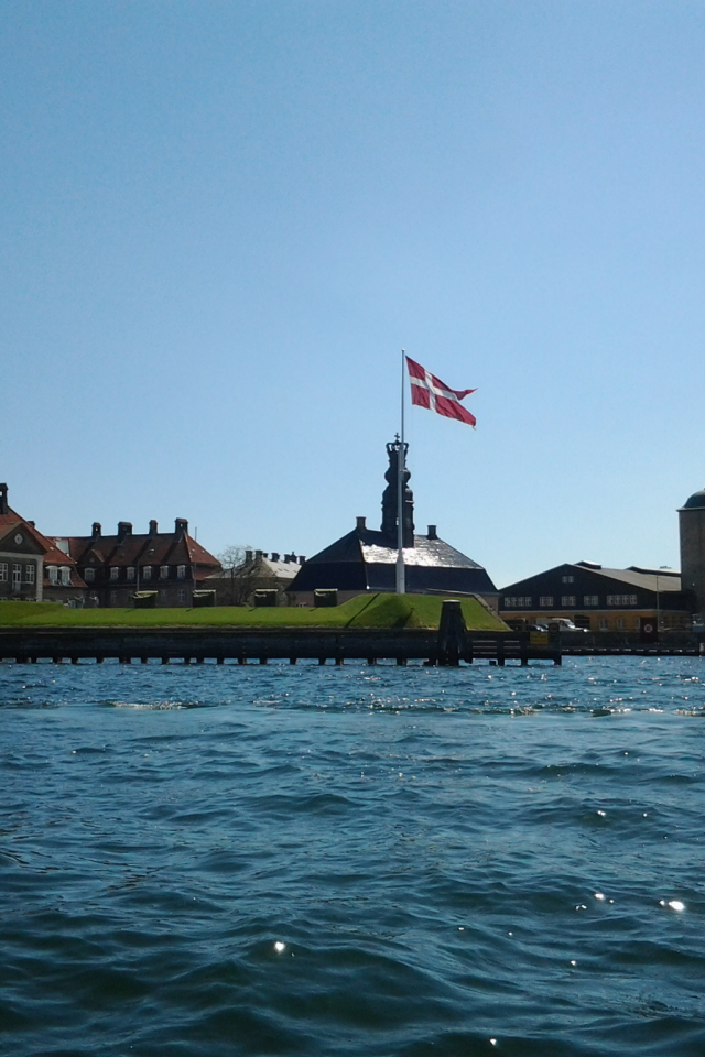 Kongeriget Danmark, Kobenhavn, Королевство Дания, Дания, Копенгаген, море, пристань