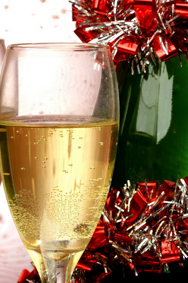 бокал, new year, новый год, 2014, шампанское