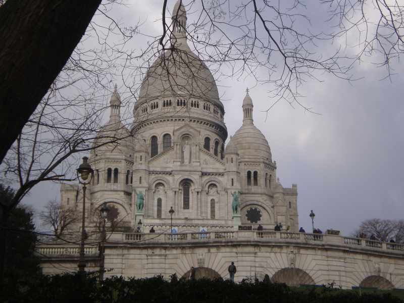 Basilique du Sacre-Coeur, Montmartre, Paris, France, Базилика Сакре-Кёр, Сакре-Кёр, Монмартр, Париж, Франция, религия, базилика