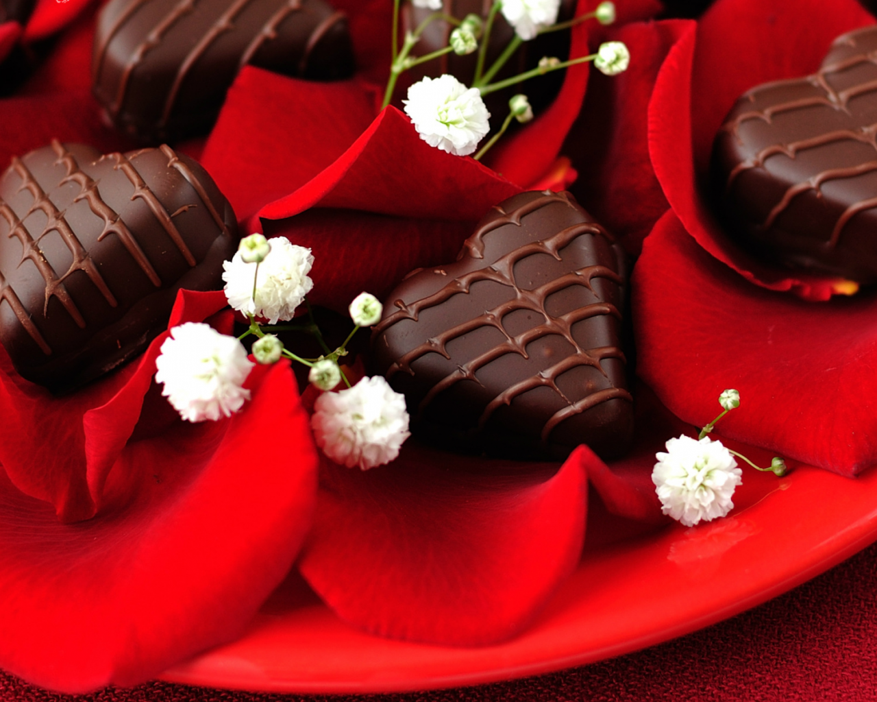 love, chocolate, candy, roses, розы, heart, конфеты, шоколад, holiday, hearts