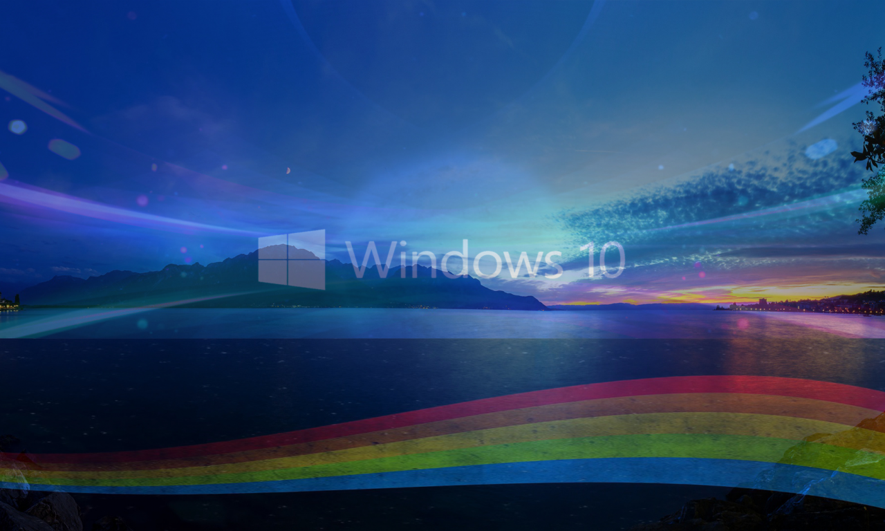 Windows 10, Фотошоп, Блики, Эффекты
