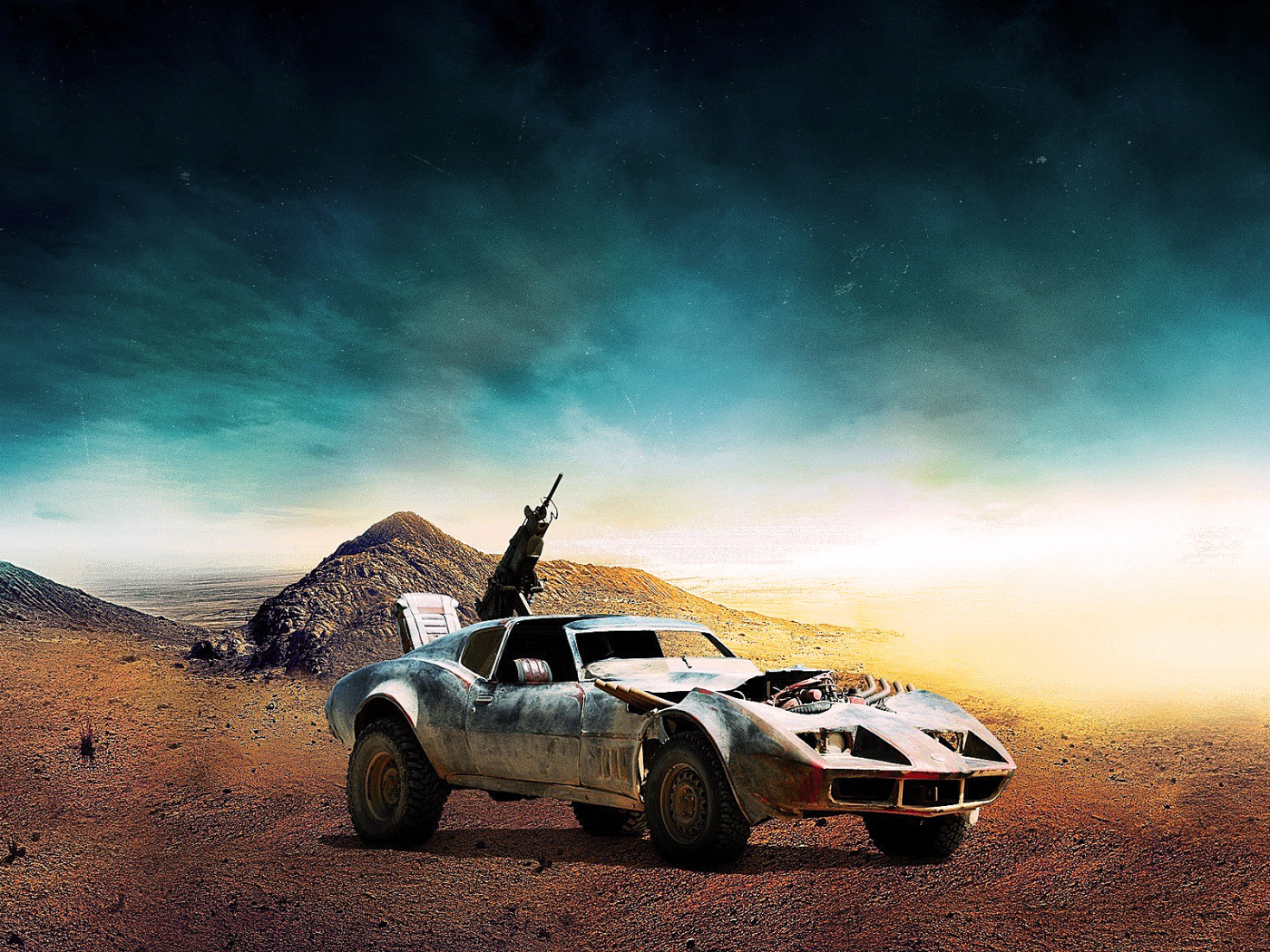 Кино, фильм, пустыня, Mad Max Fury Road, автомобиль.