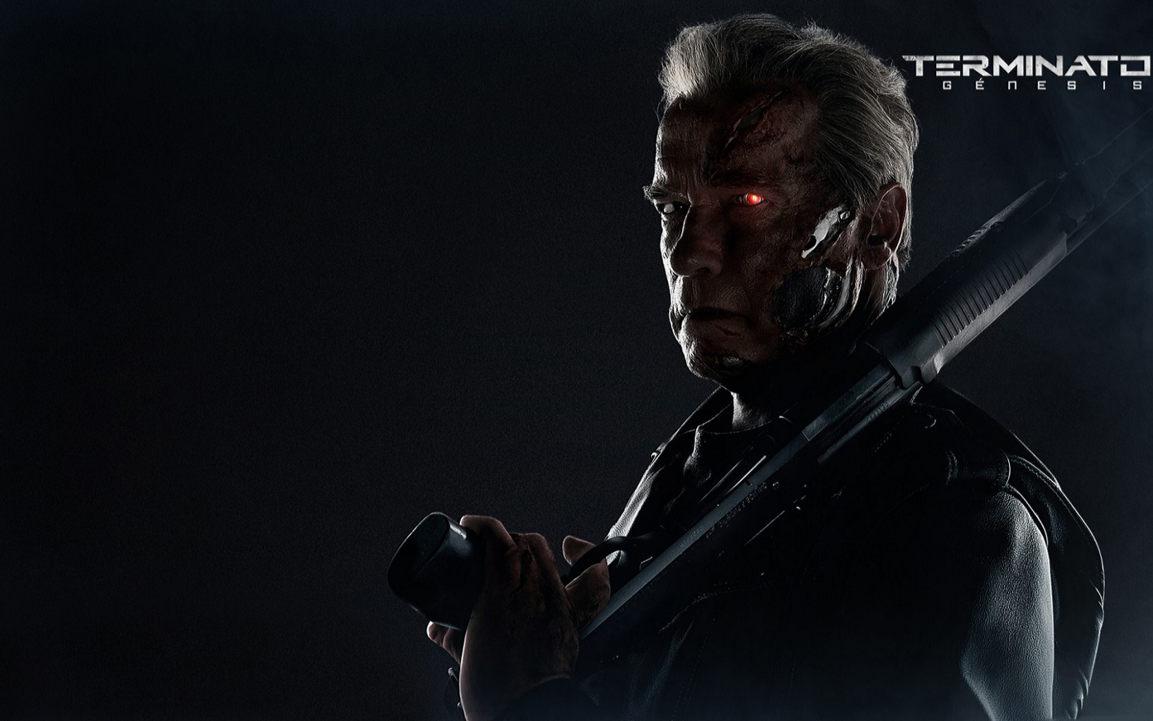 Фильм, Terminator Genisys, афиша, Арнольд Шварцнегер, Великий, актёр.