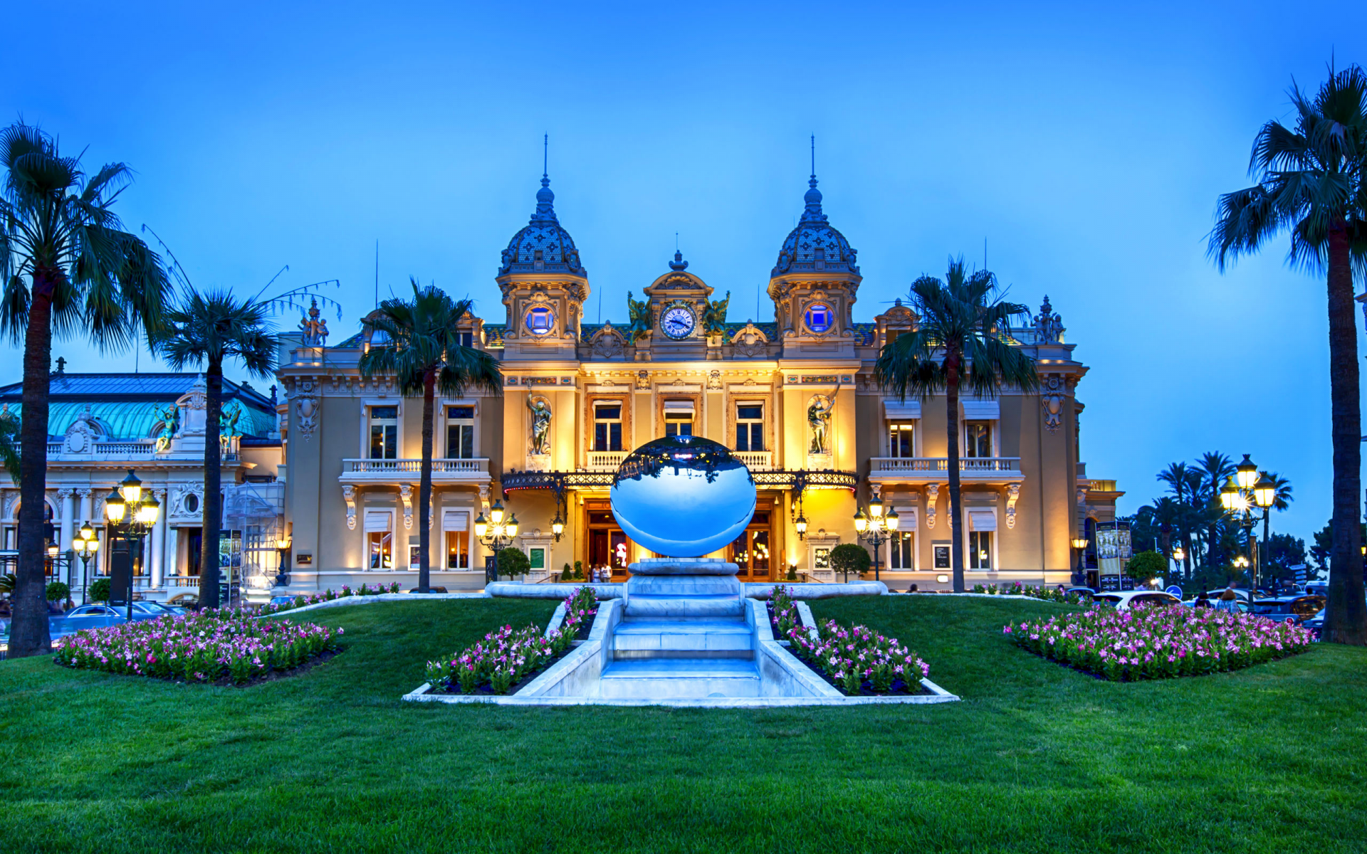 Казино Монте Карло, Монте Карло, Княжество Монако, город, Grand Casino Monte Carlo, Monte Carlo, Principaute de Monaco, casino
