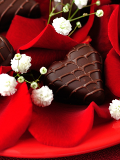 love, chocolate, candy, roses, розы, heart, конфеты, шоколад, holiday, hearts