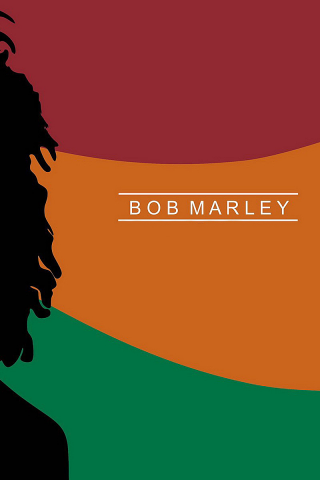 Фон, цвета, раста, музыка, музыкант, Боб Марлей, рисунок.