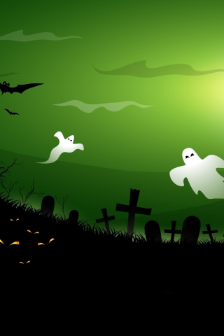 halloween, pumpkins, full moon, scary, ghosts, horror, midnight, bats, creepy, graveyard