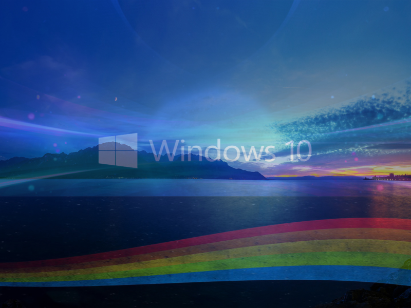 Windows 10, Фотошоп, Блики, Эффекты