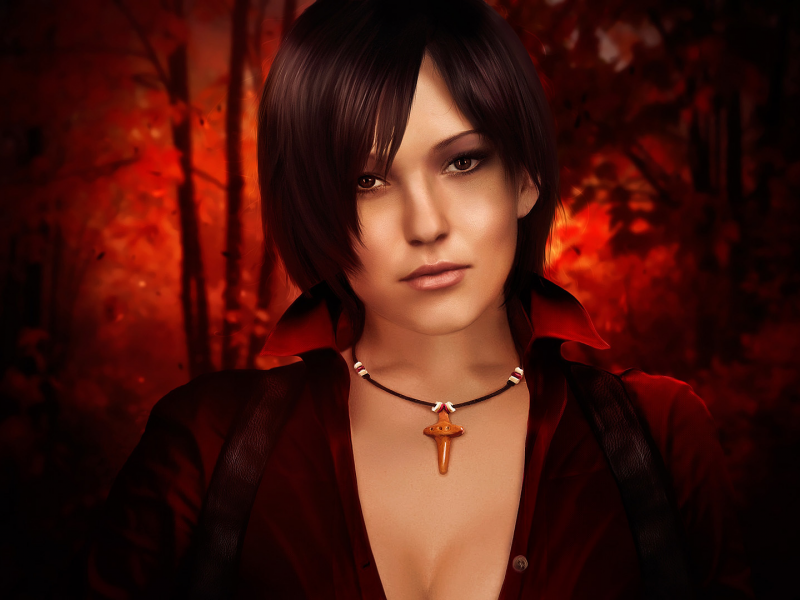 fan art, ada wong, ада вонг, обитель зла, resident evil 6