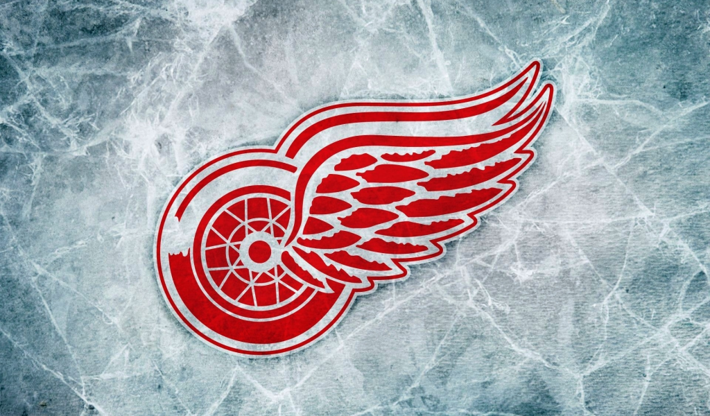 хоккей, логотип, nhl, нхл, лед, detroit, red wings