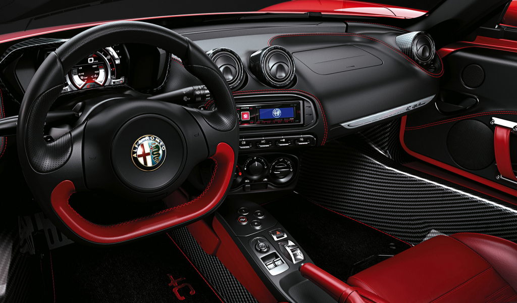 Салон, авто, Alfa Romeo 4C