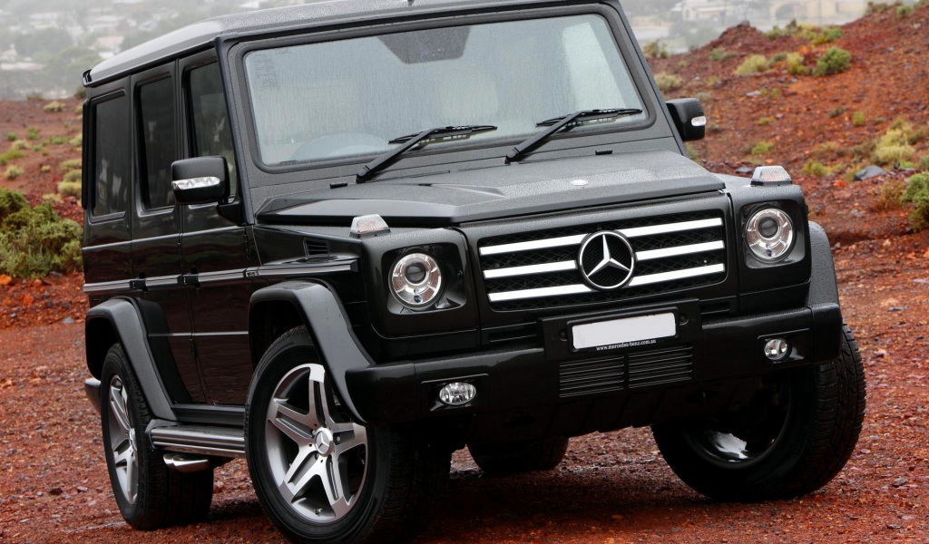 wallpapers, car, автомобиль, mercredes benz, обоя, black, g55, 2012, kompressor, amg